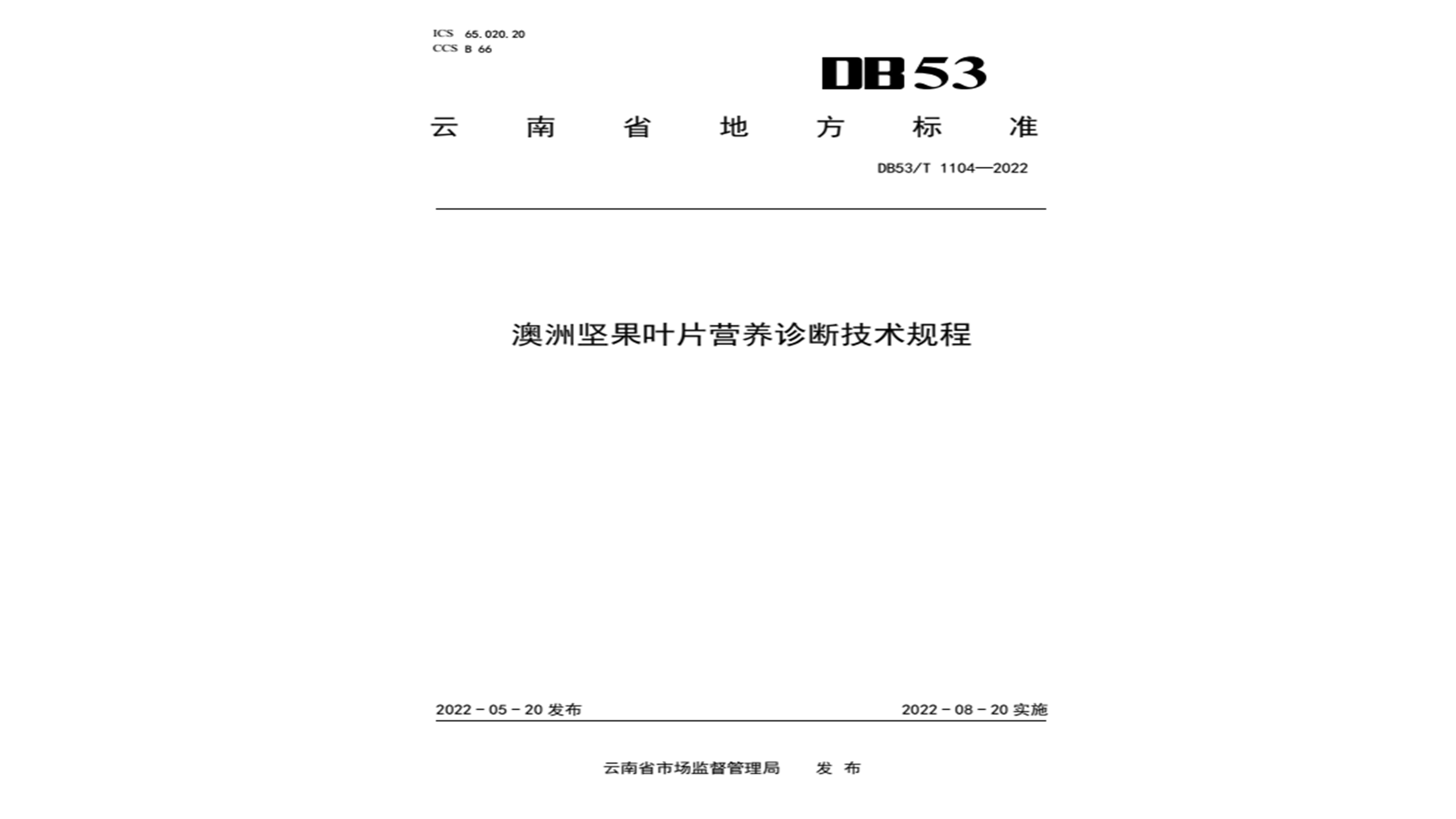 标准