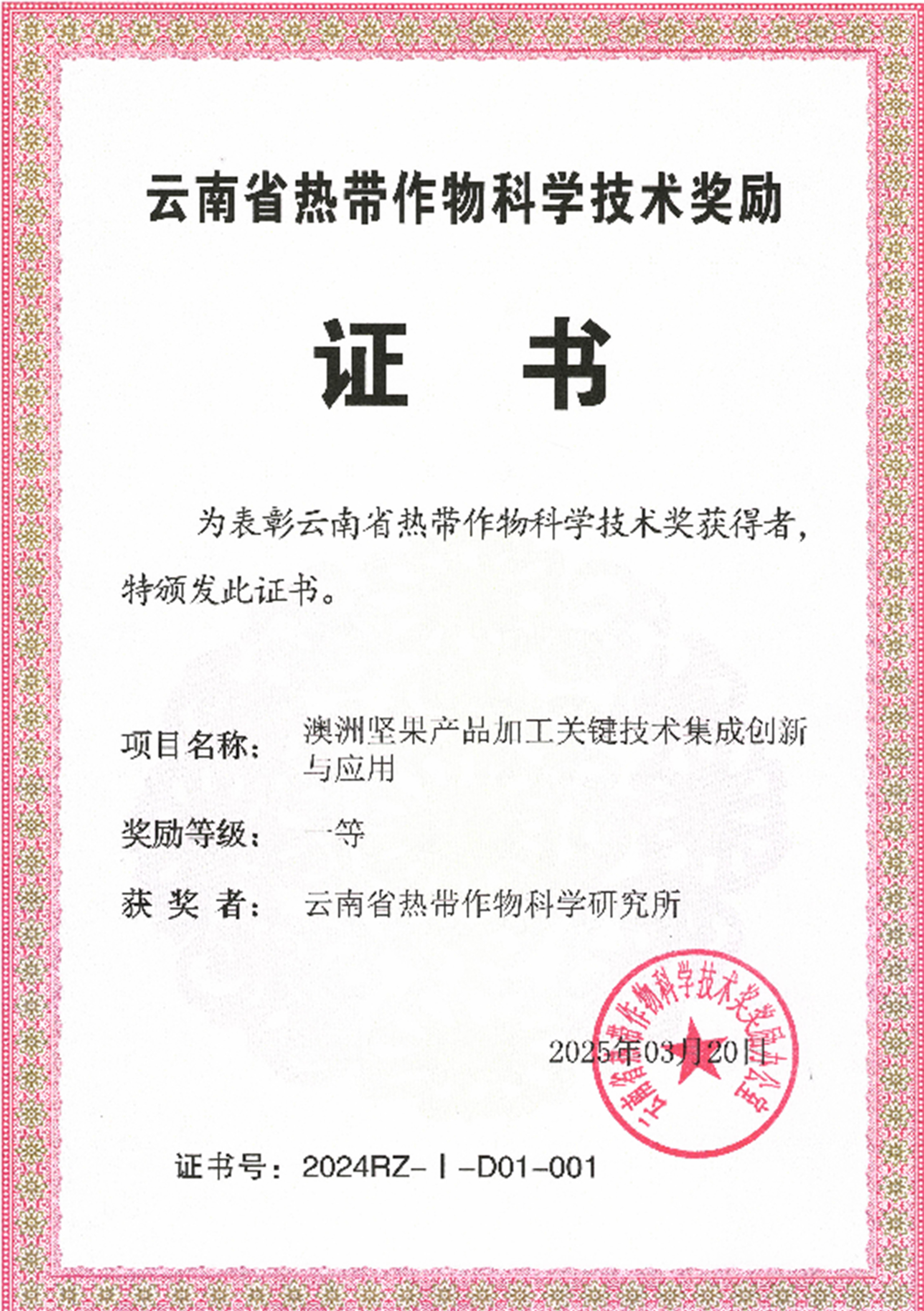 获奖