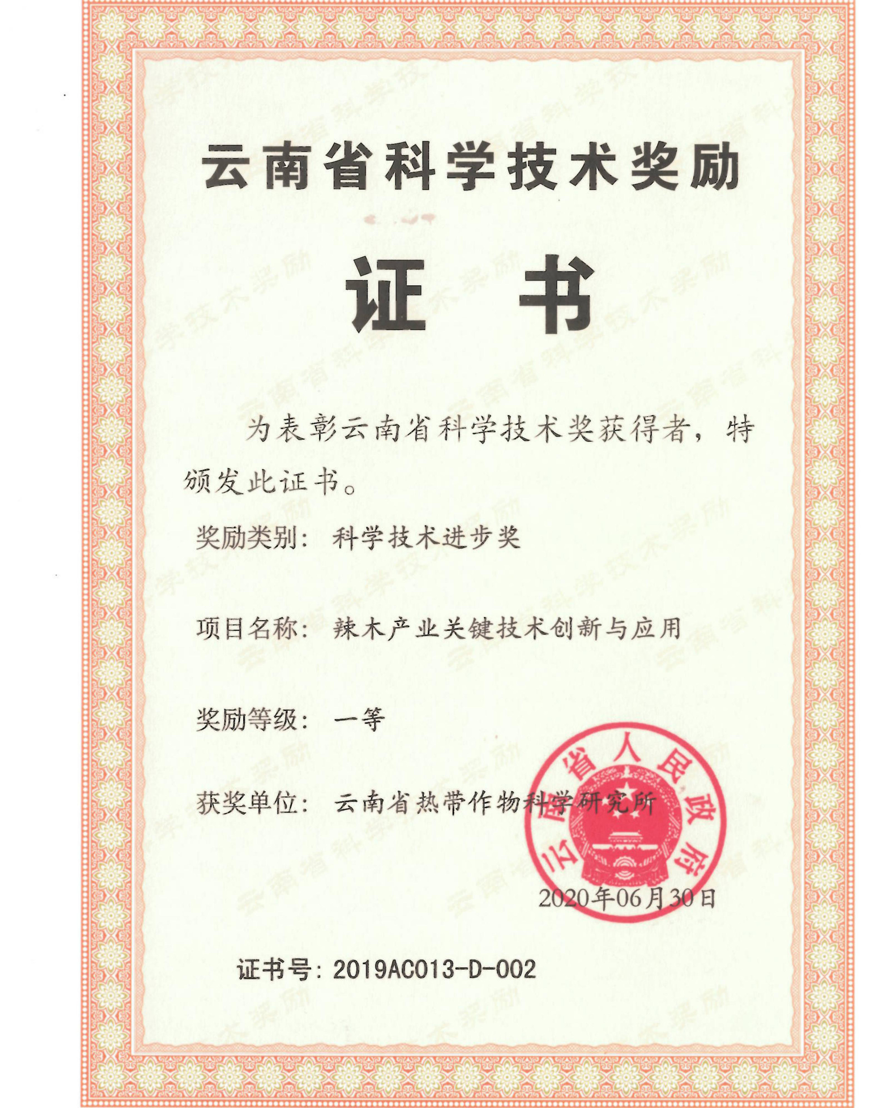 获奖