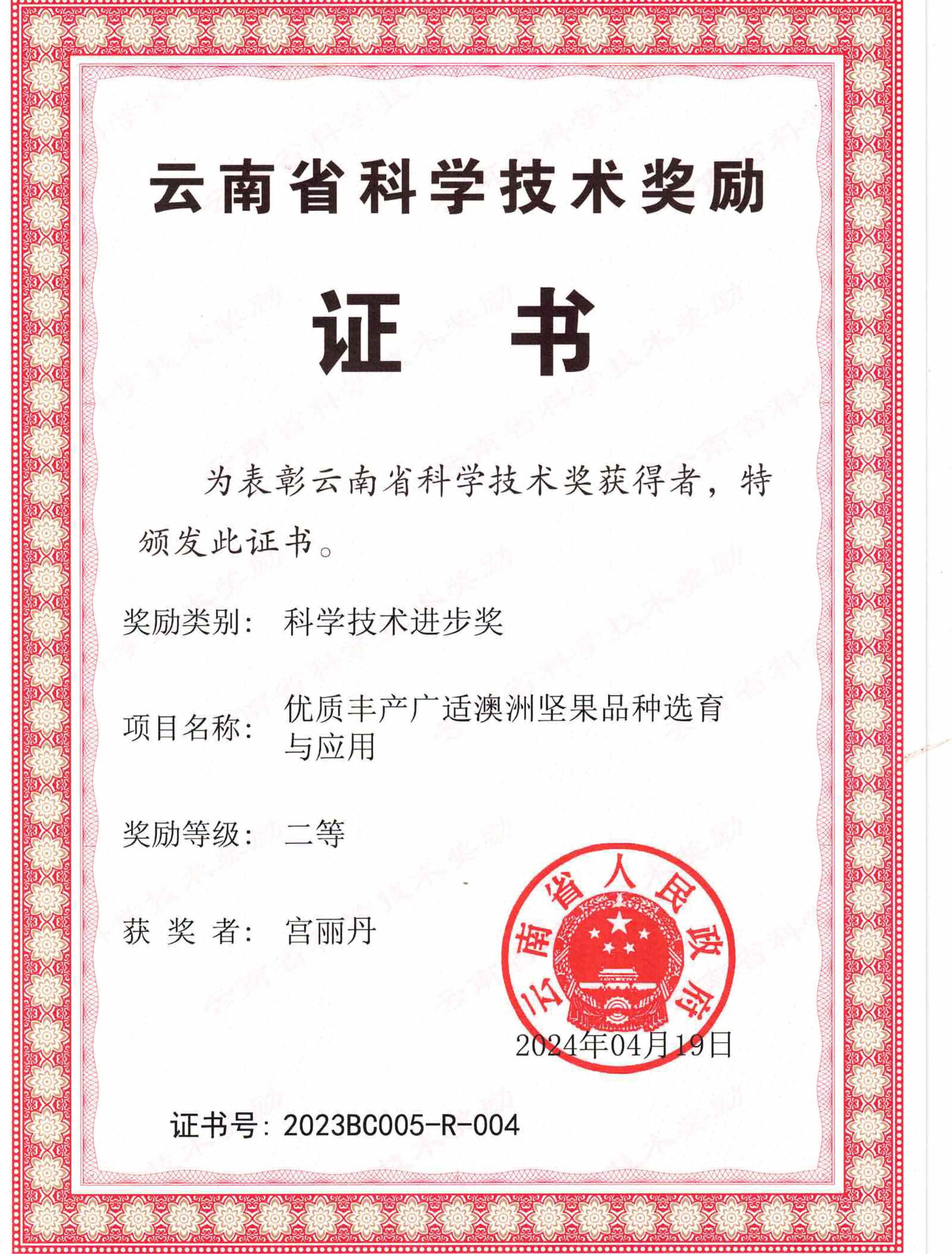 获奖